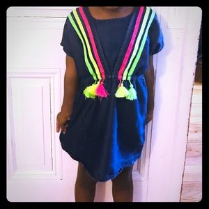 Toddler Girl Denim Dress